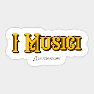 I Musici / Pina Carmirelli Sticker